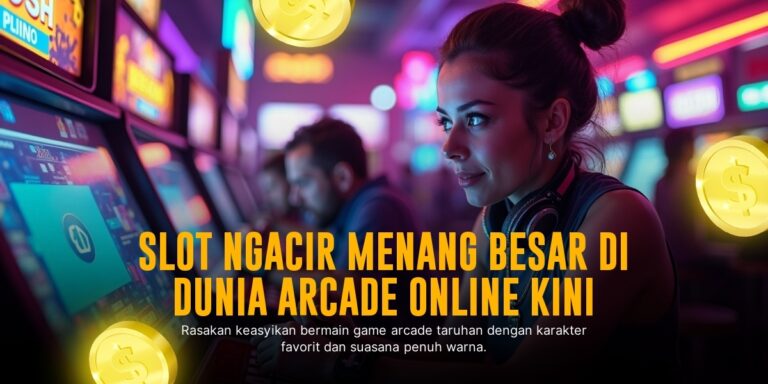 Spadegaming Arcade: Sensasi Game Arcade Penuh Warna