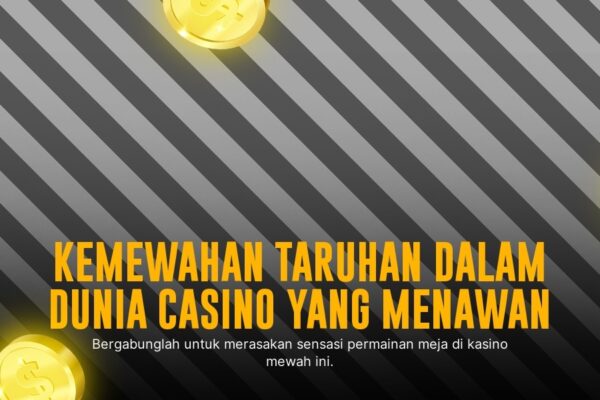 Evolution Gaming Live Casino: Sensasi Taruhan Kasino Nyata